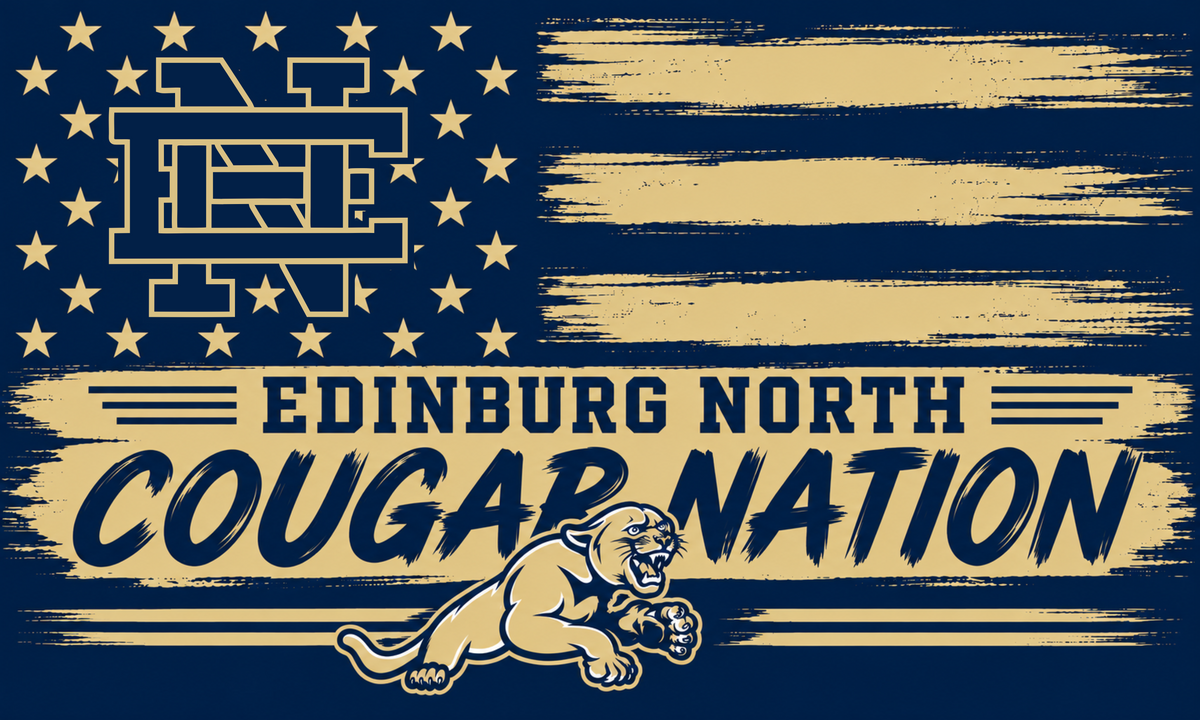 ENHS Cougar Flag 3x5 (Pre-Order)