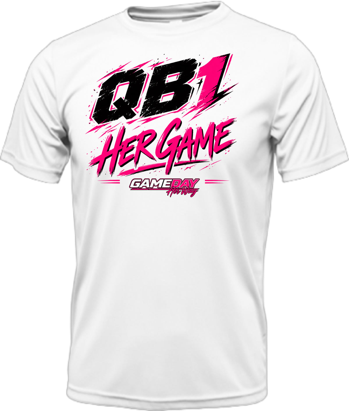 QB1 her Game Dri Fit Tee