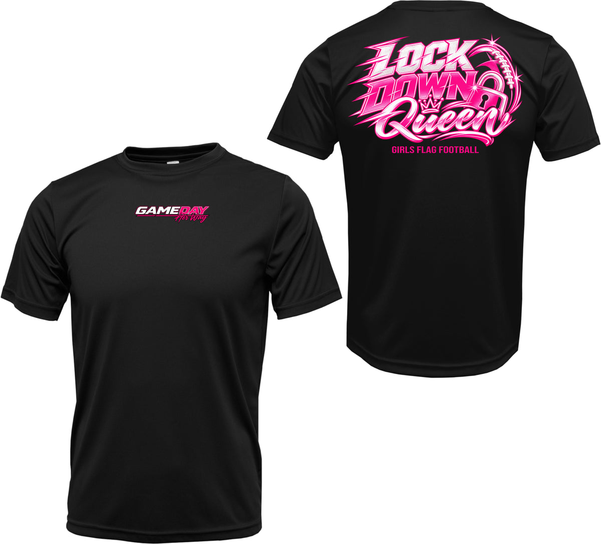 Lockdown Queen Dri Fit Tee