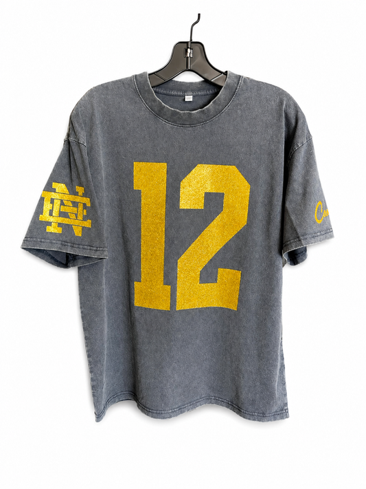 Vintage Fanatics Glitter Shirt (Acid Wash)