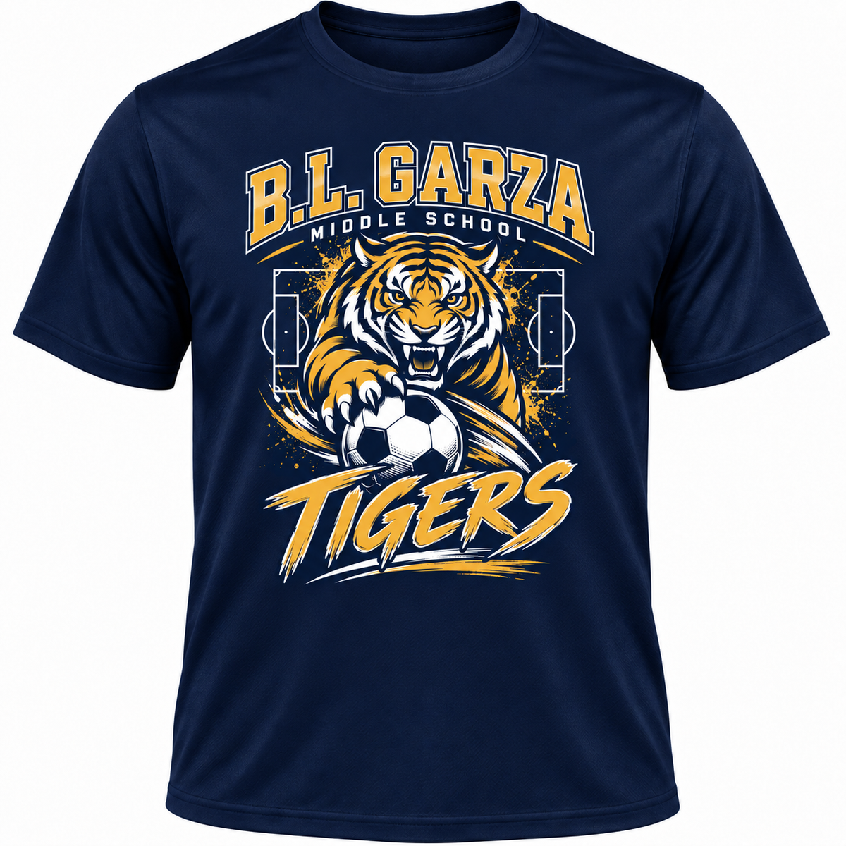 BL Garza 8th Grade Soccer Fan Shirt