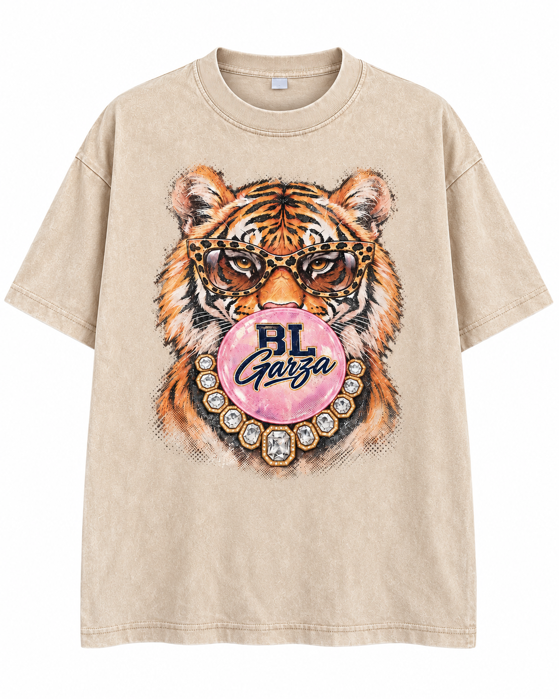 Gameday Glam Tiger Tee (Tan)