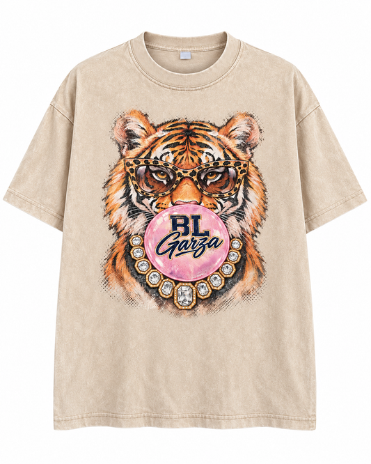 Gameday Glam Tiger Tee (Tan)